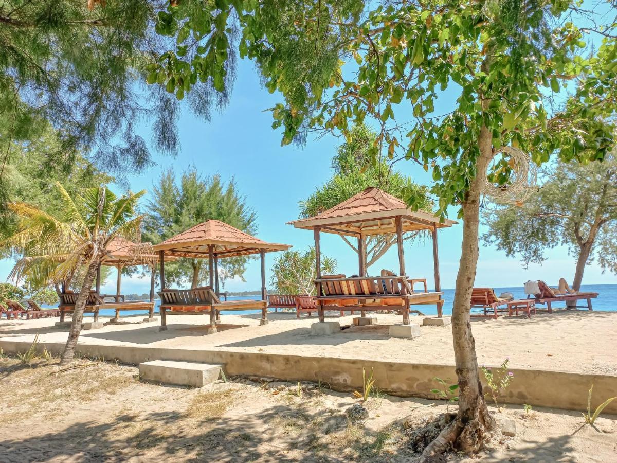 Nusa Indah Bungalows Gili Air Luaran gambar