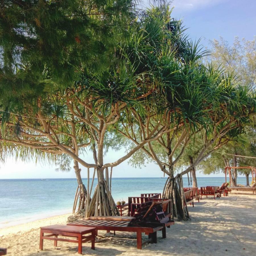 Nusa Indah Bungalows Gili Air Luaran gambar
